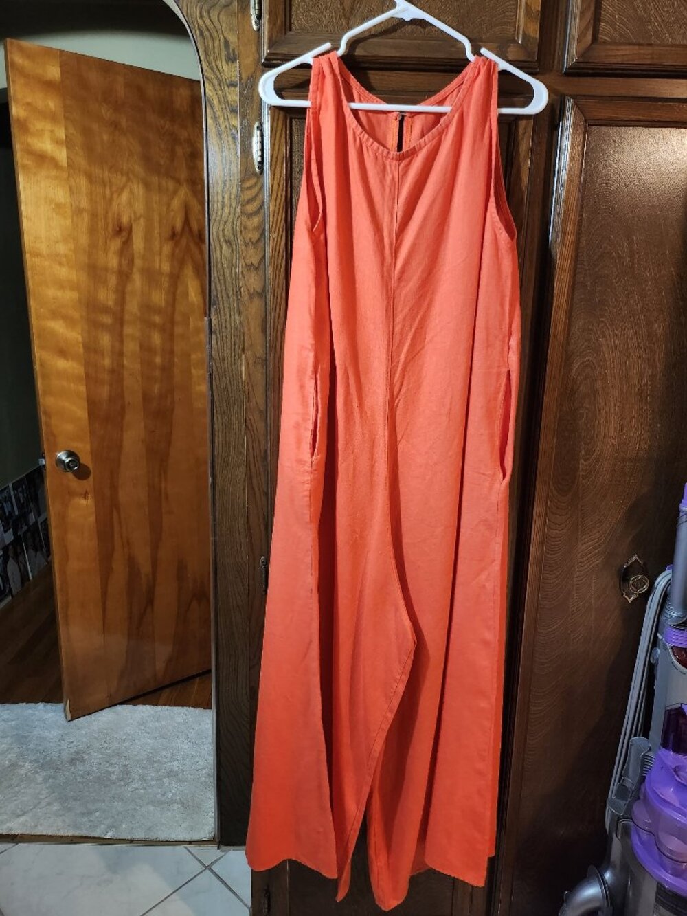 Linen Jumpsuit with pockets